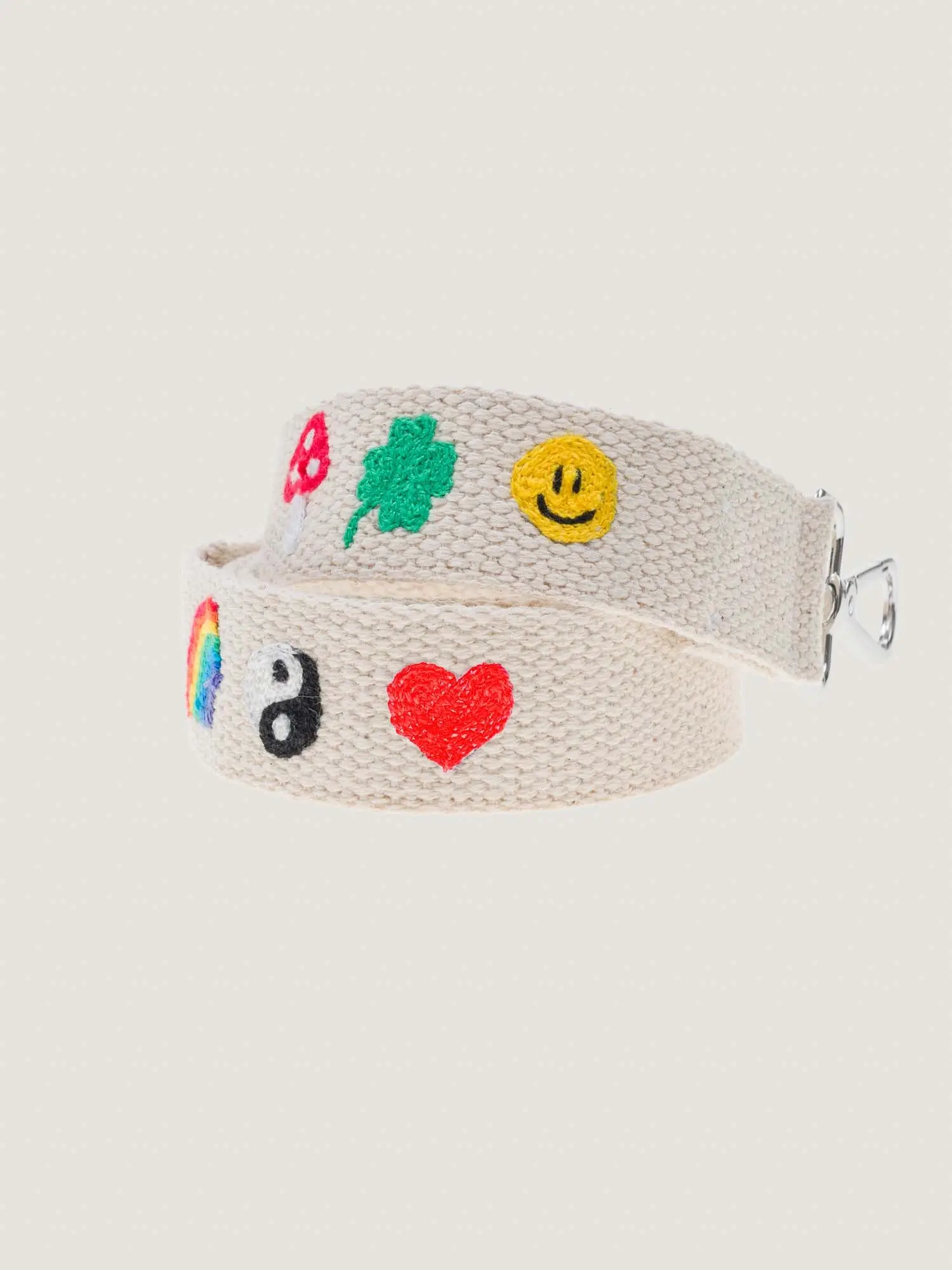 Anse Brodée - MULTI-EMOJIS - Écru - Image 4