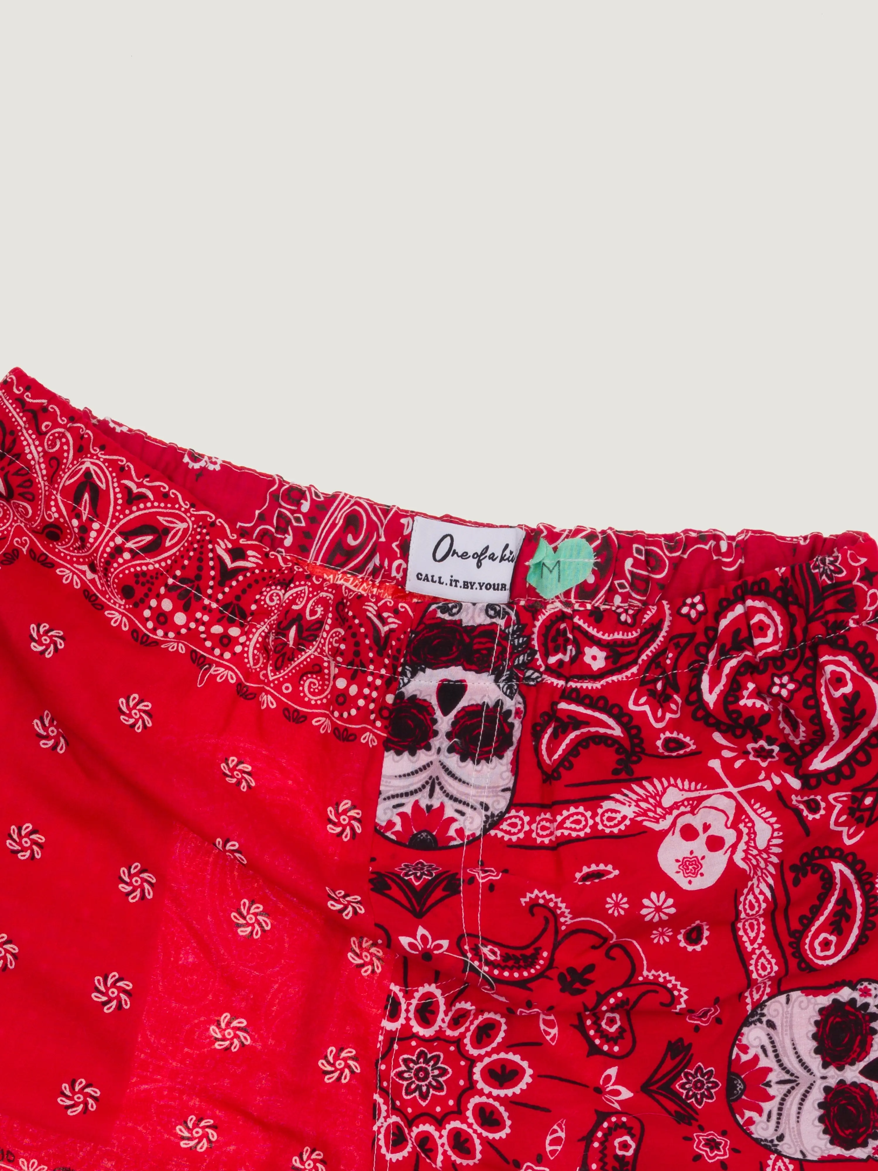 Bermuda unisexe 24 - All Red - Taille M - Image 3