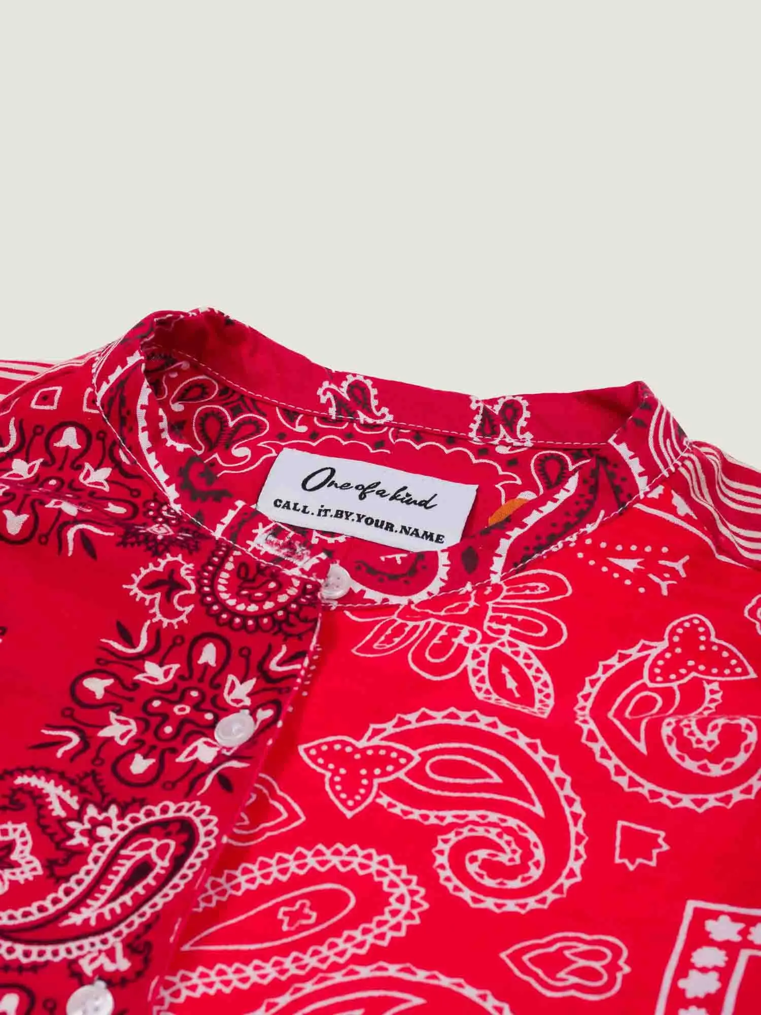 Chemise unisexe 12 - All Red - Taille L - Image 3