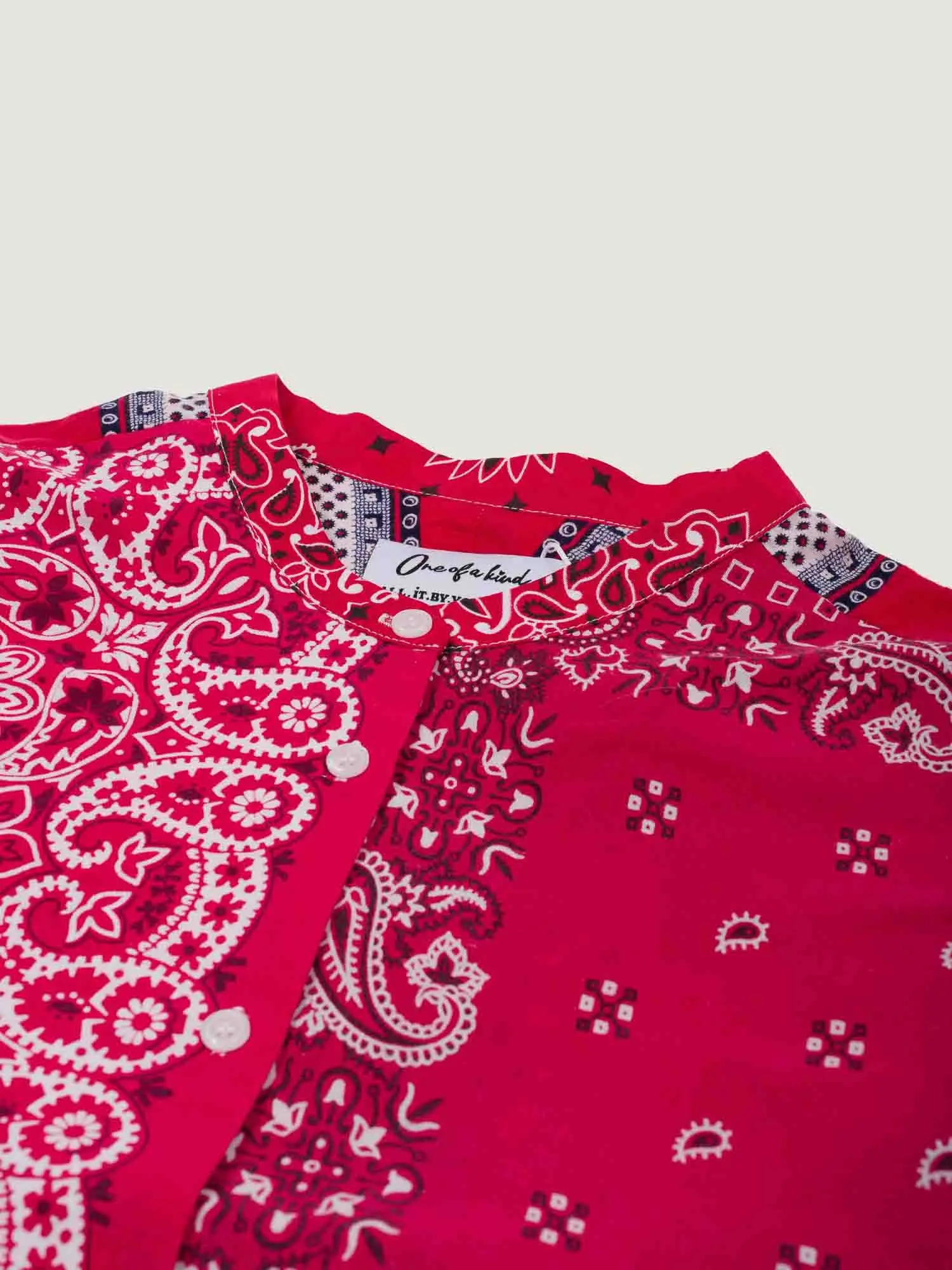 Chemise unisexe 15 - All Red - Taille L - Image 3