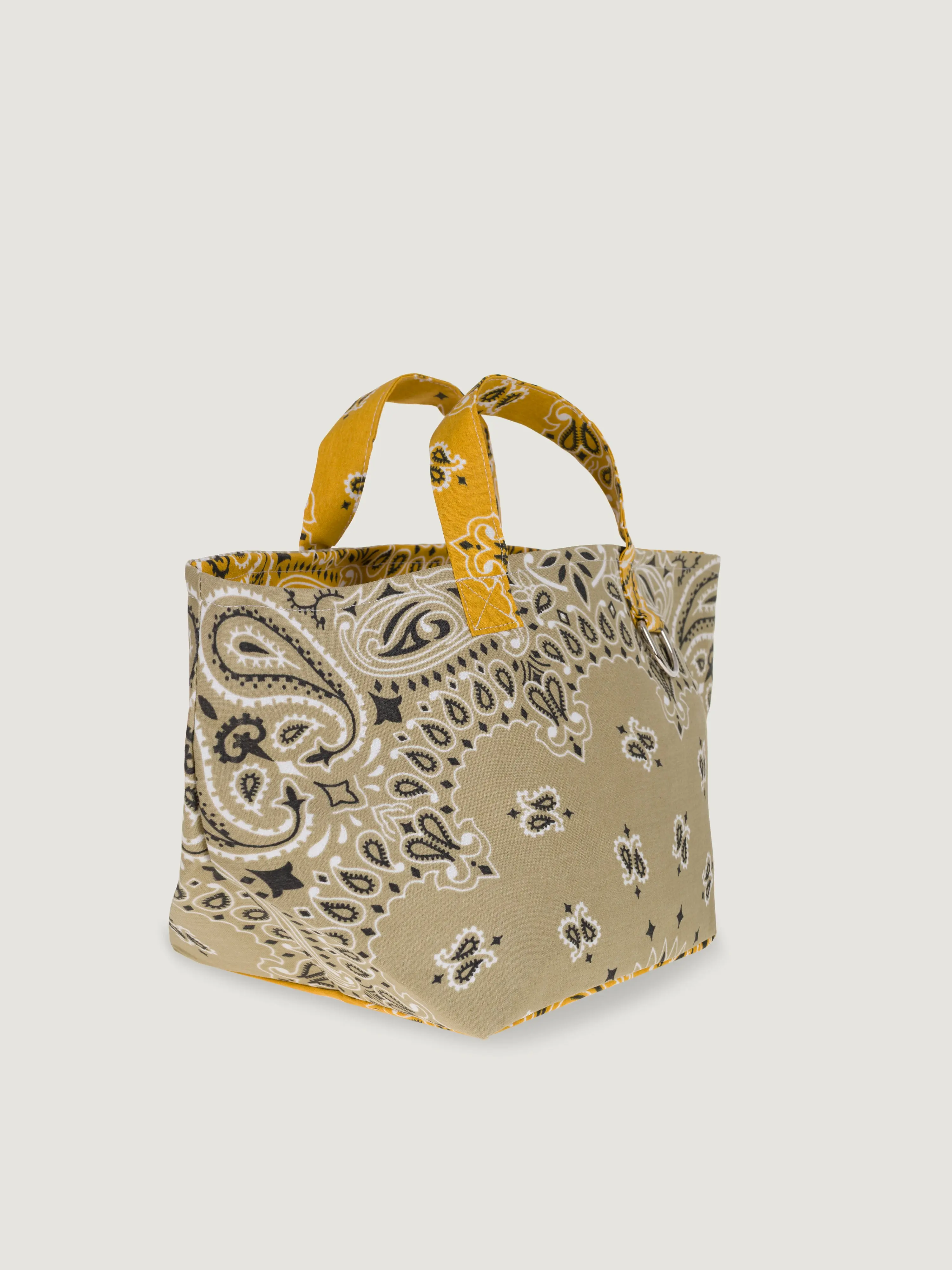 Mini Basket - Beige / Moutarde - Image 3
