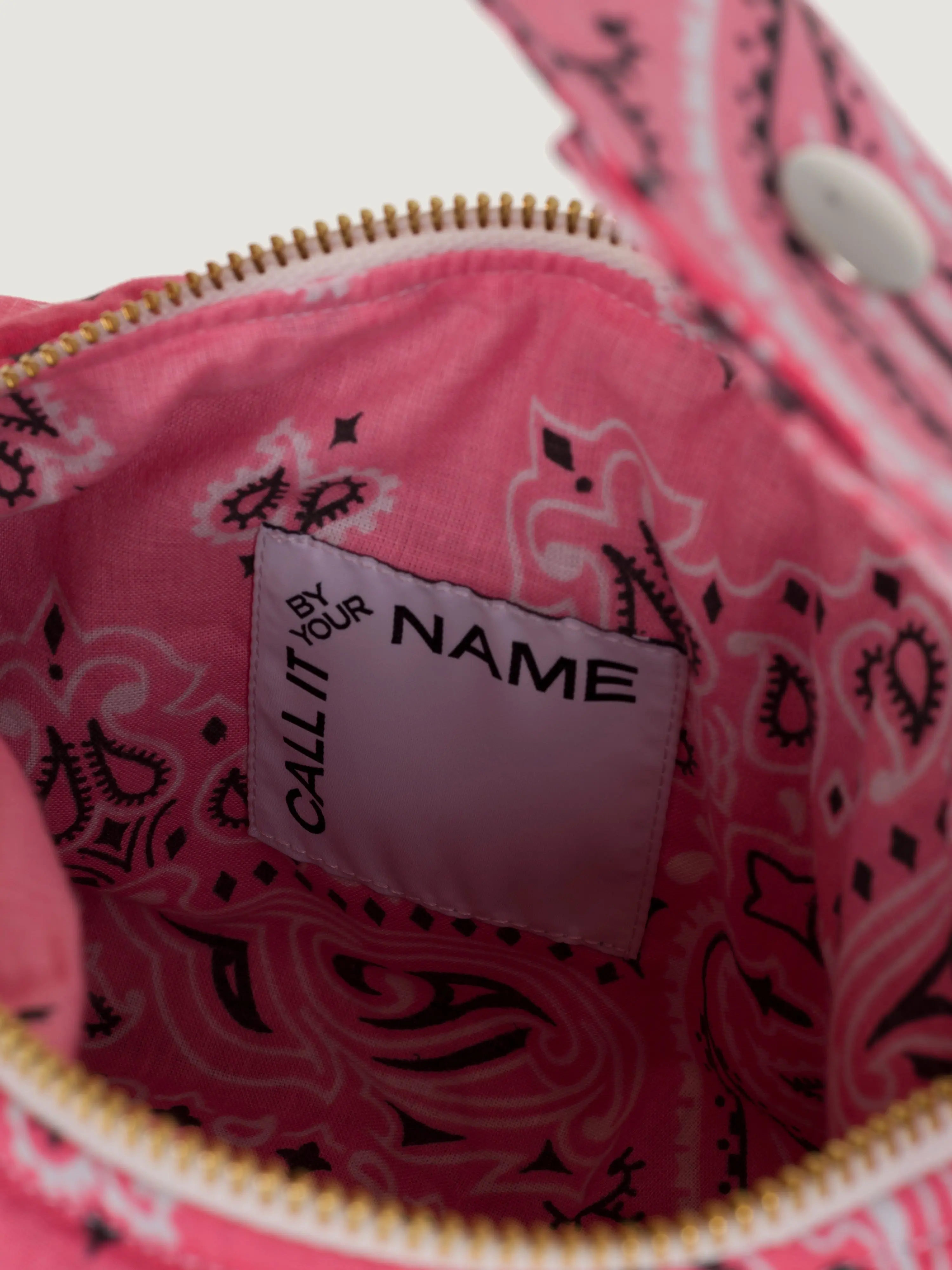 Mini Sac Berlingot - Strawberry Pink / Pale Pink - Image 4