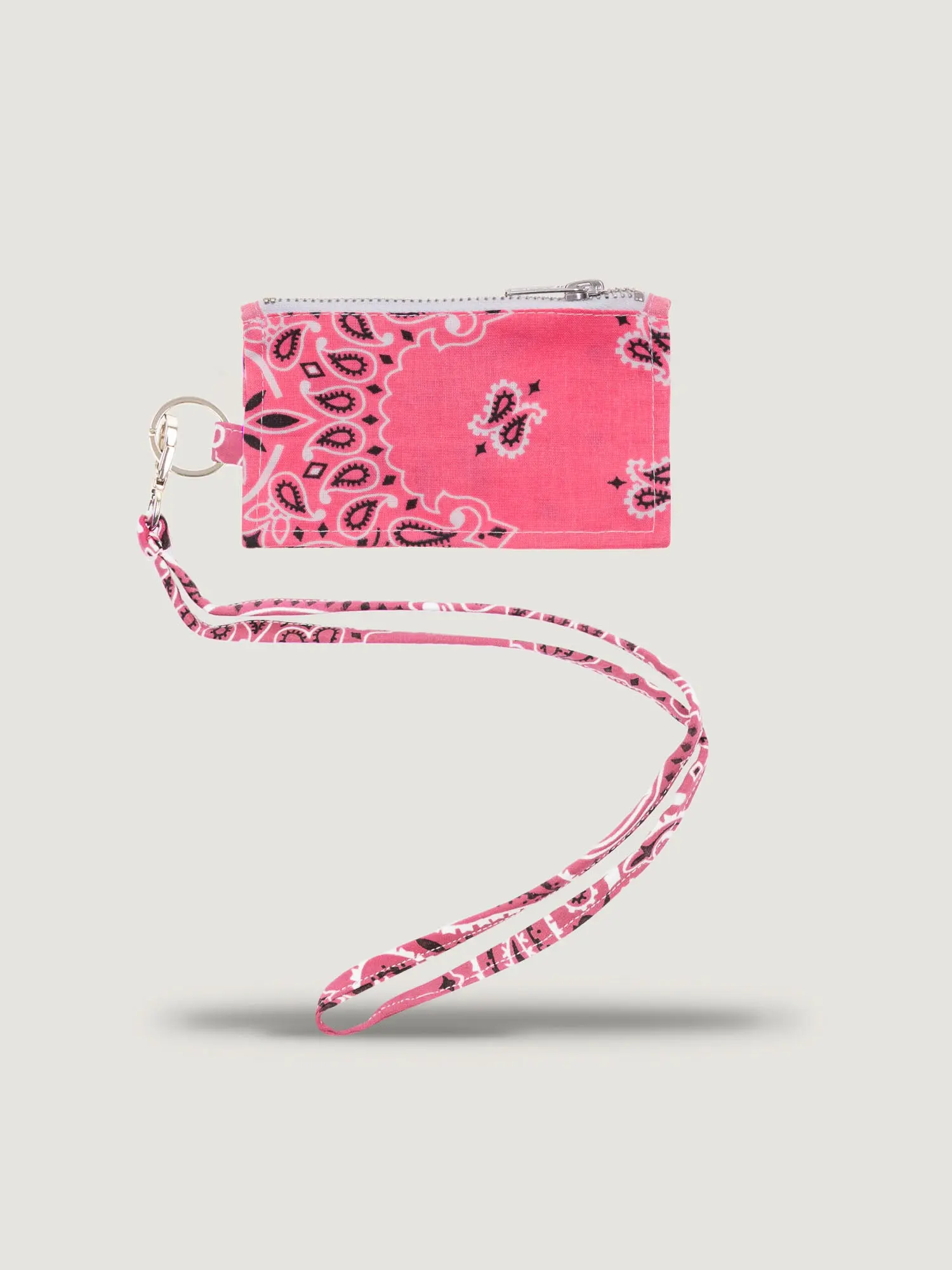 Porte-carte - HAPPY FACE - Strawberry Pink / Pale Pink - Image 3