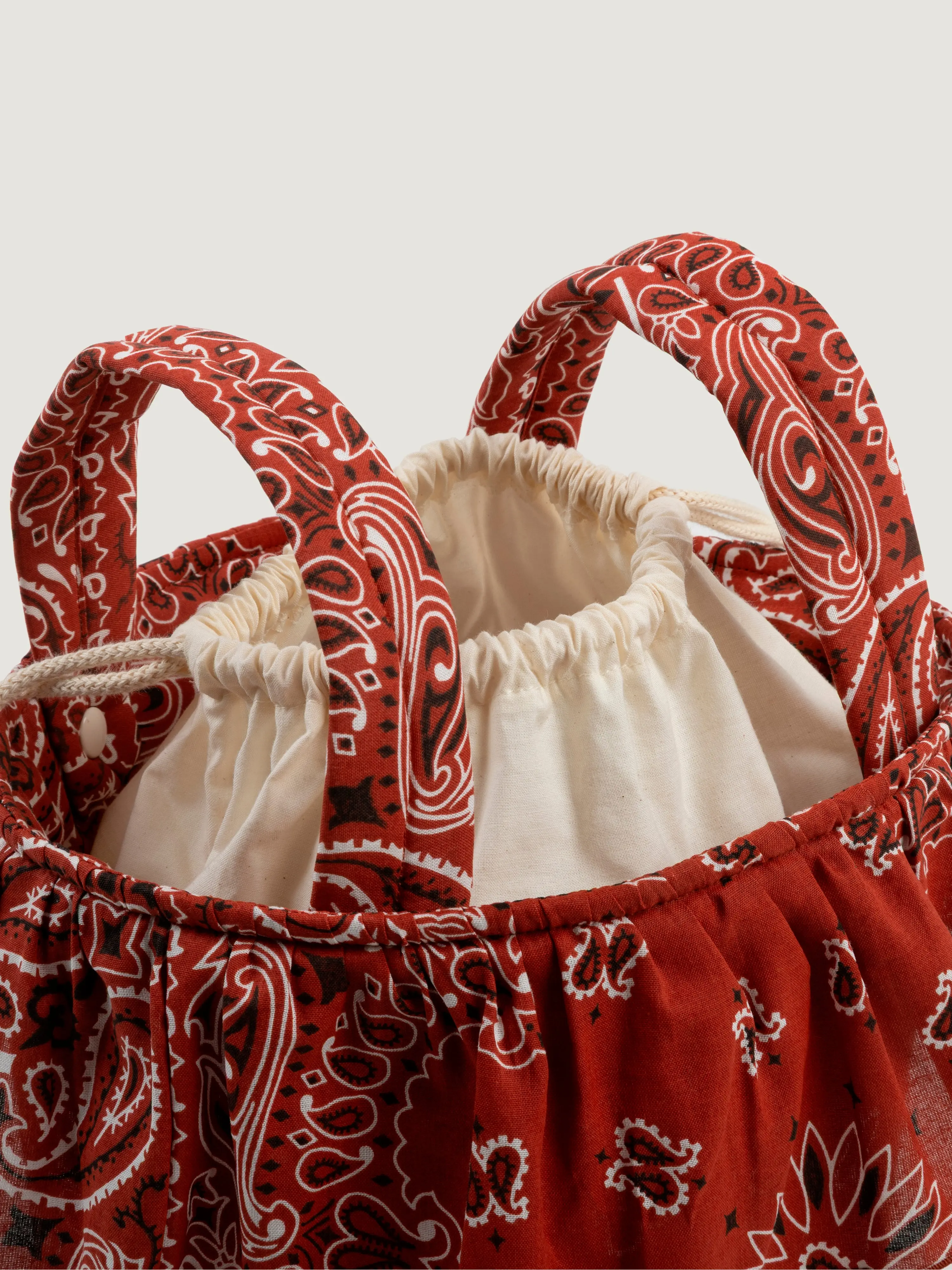 Sac Basket - Minicoton - All Vintage Red - Image 5