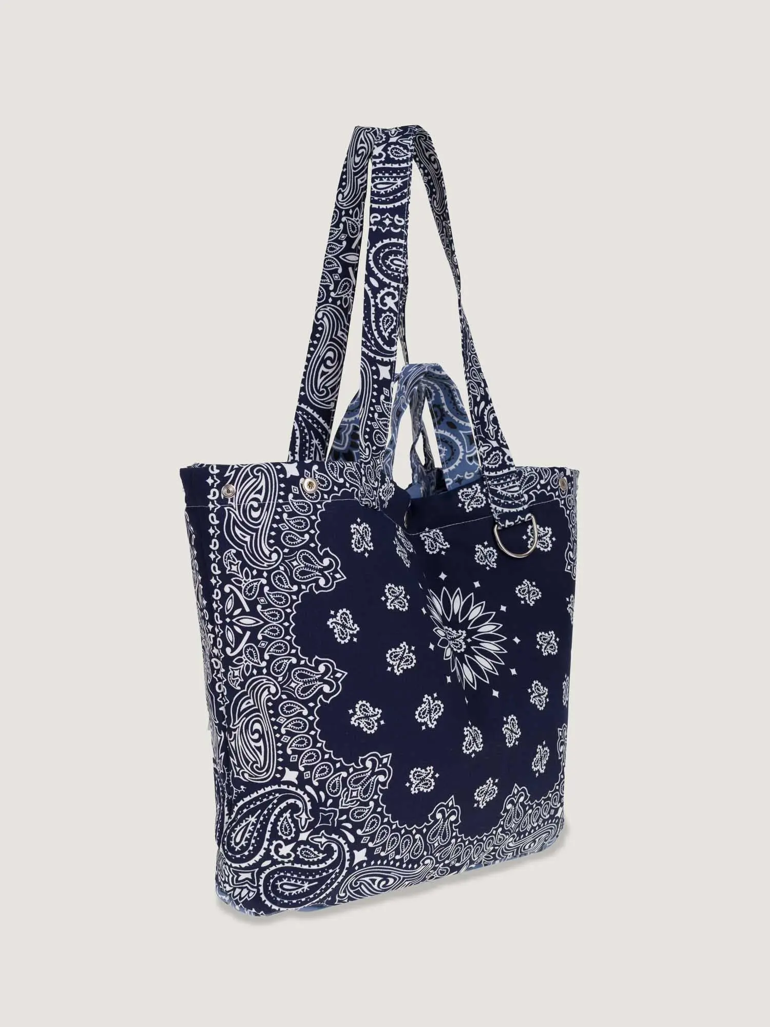 Sac Maxi Tote -  Navy / Chambray - Image 3