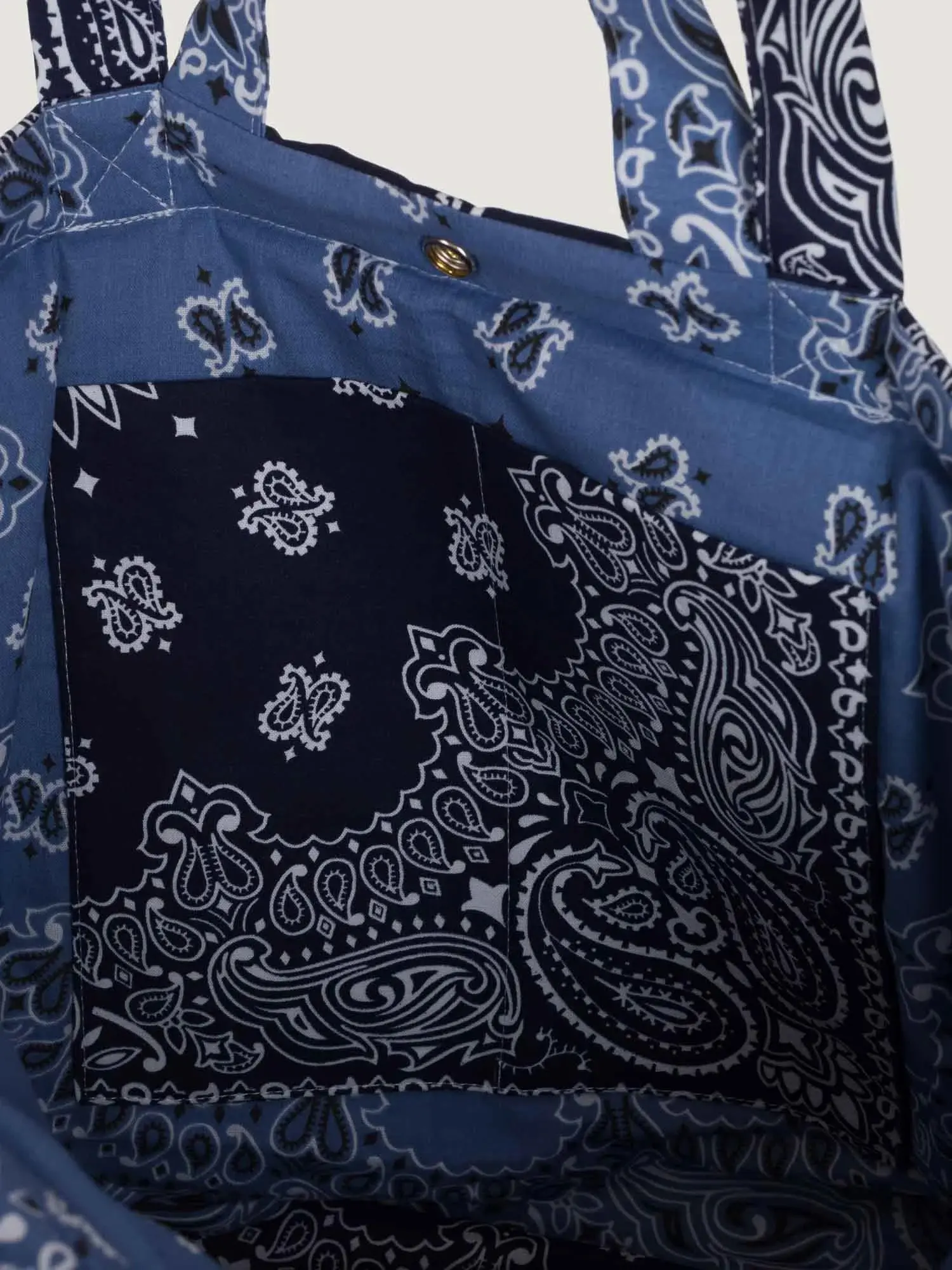 Sac Maxi Tote -  Navy / Chambray - Image 5