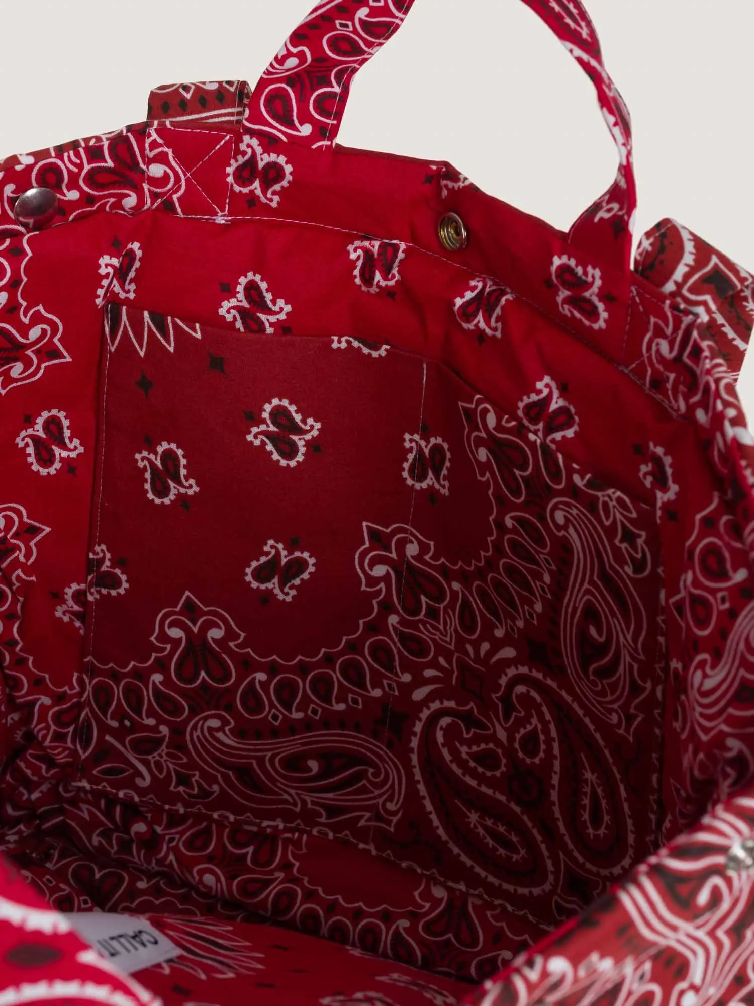 Sac Maxi Tote - Vintage Red / Real Red - Image 5