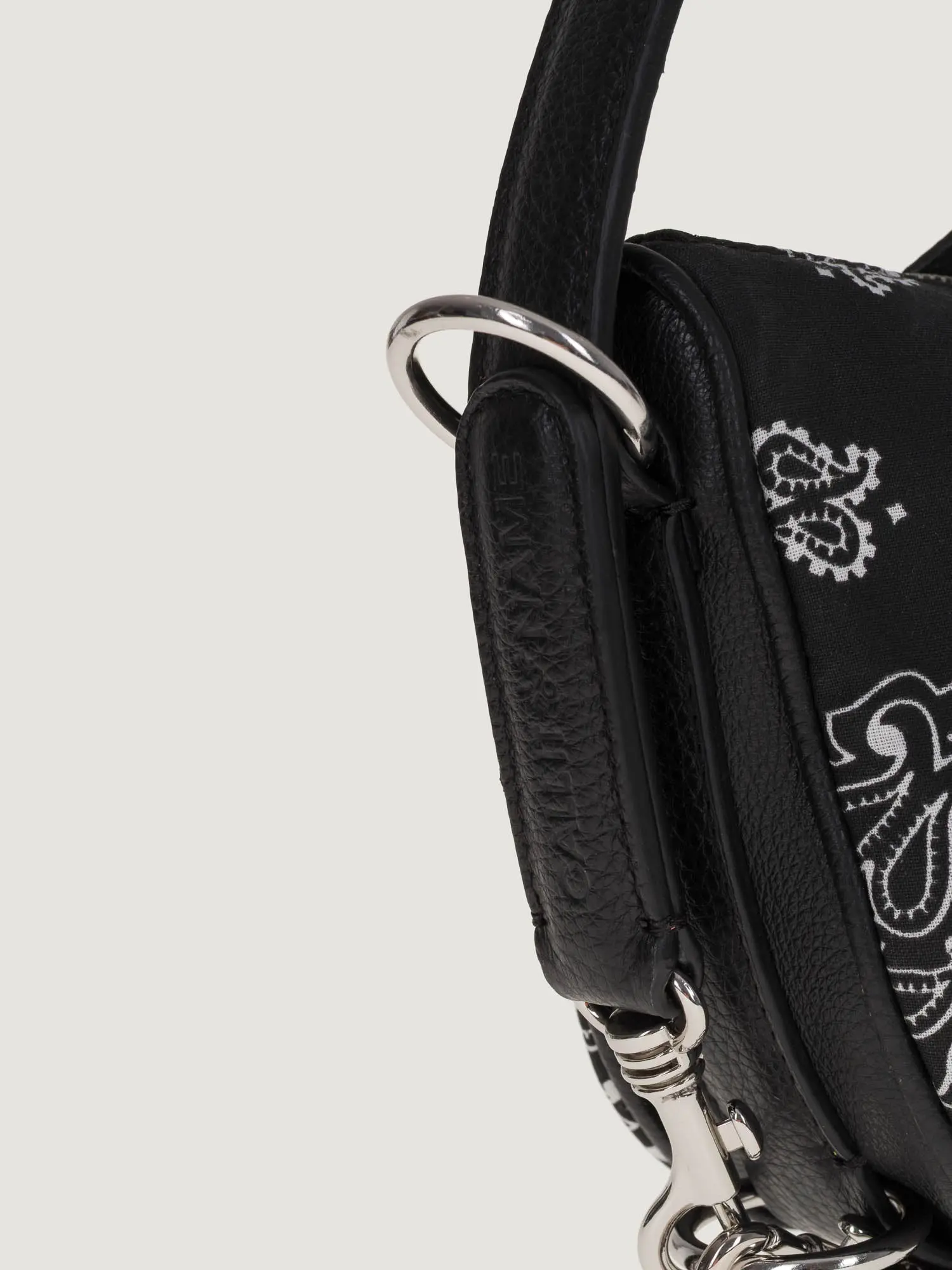 Sac Mini Moon cuir - All Black - Image 6