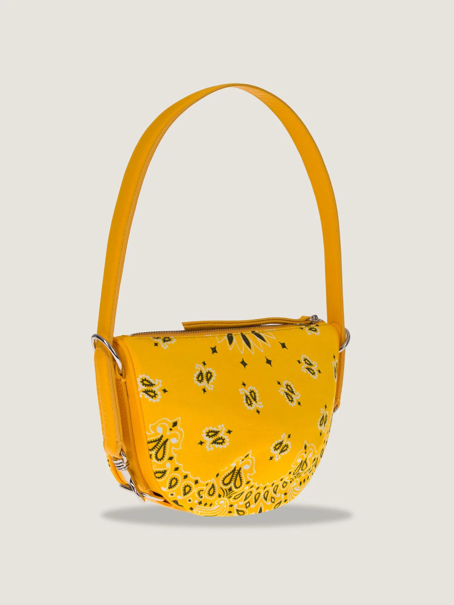 Sac Mini Moon cuir - All Gold - Image 3