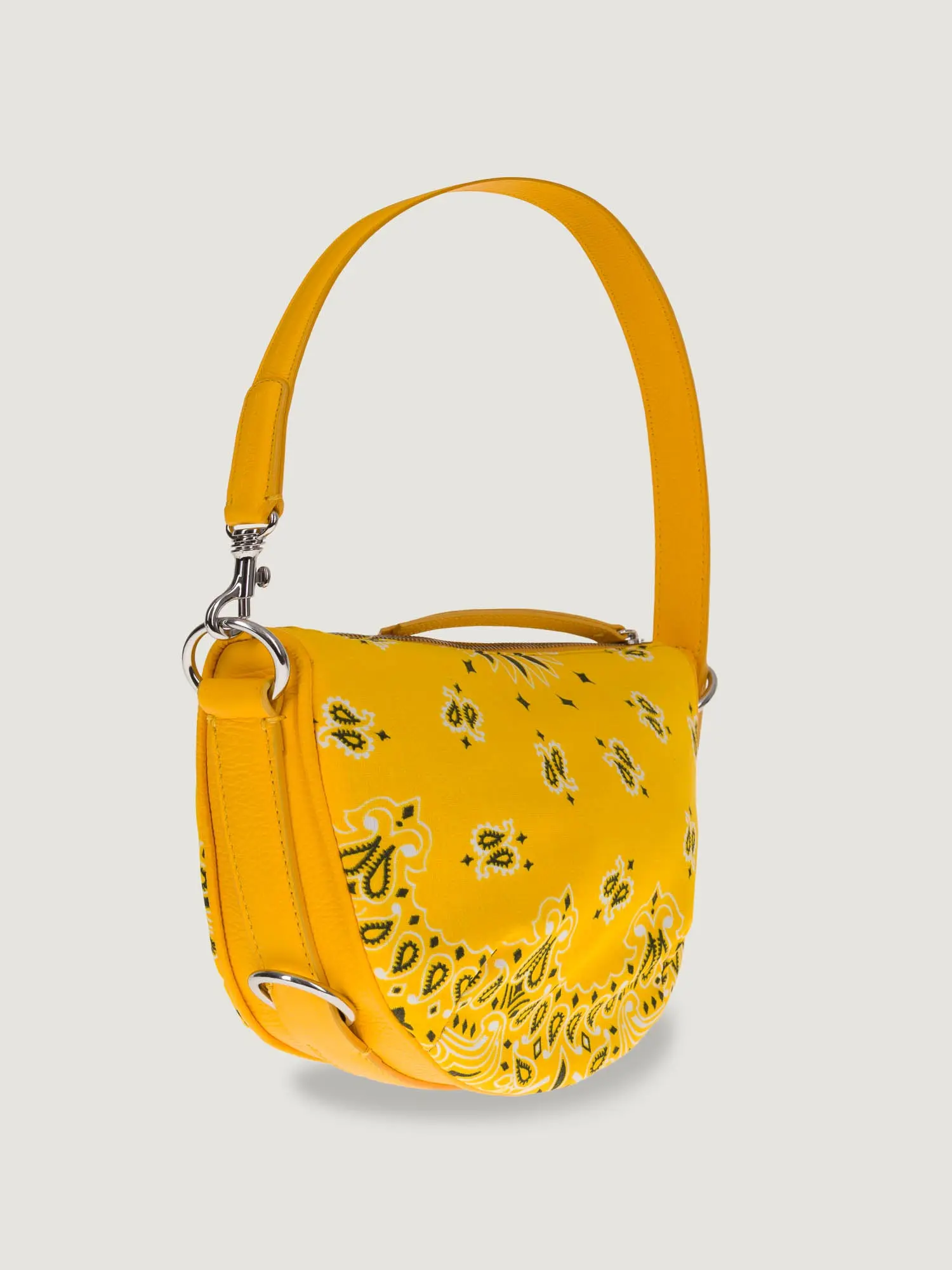 Sac Mini Moon cuir - All Gold - Image 7