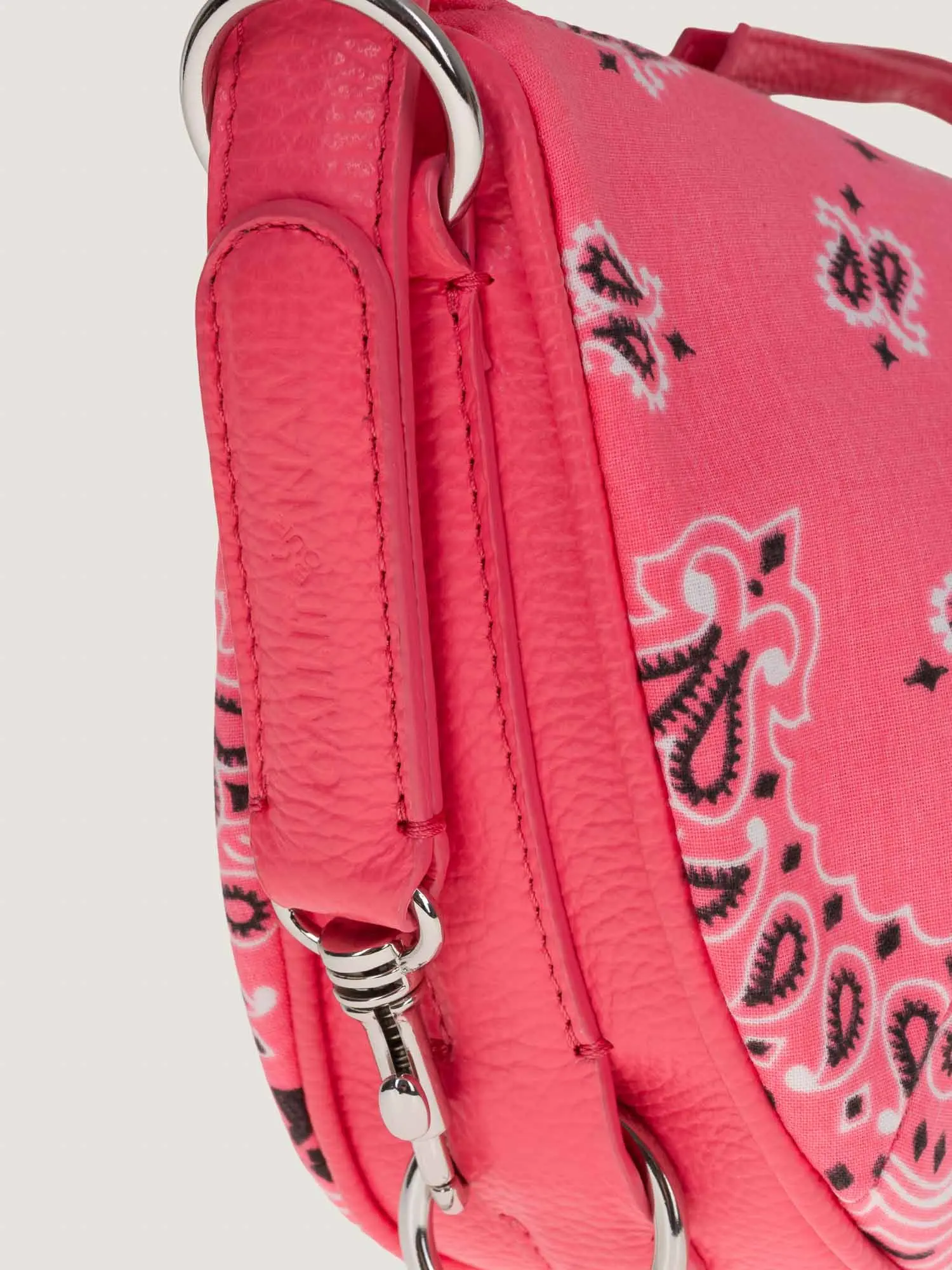 Sac Mini Moon cuir - All Strawberry - Image 5