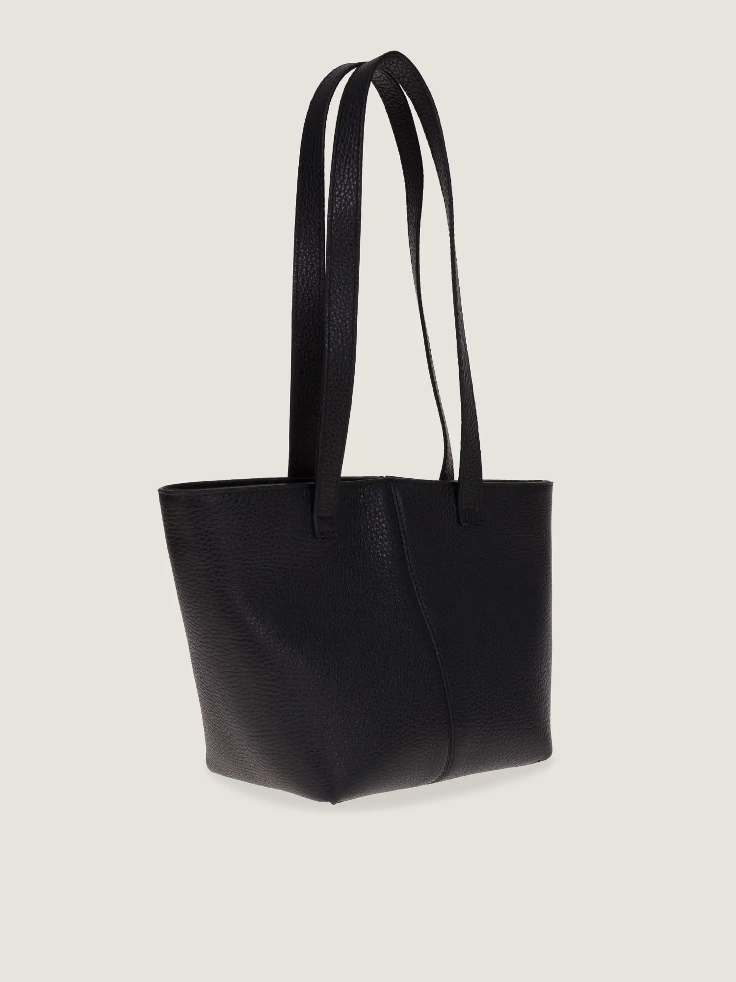 Sac Mini Tote Cuir - Black - Image 3