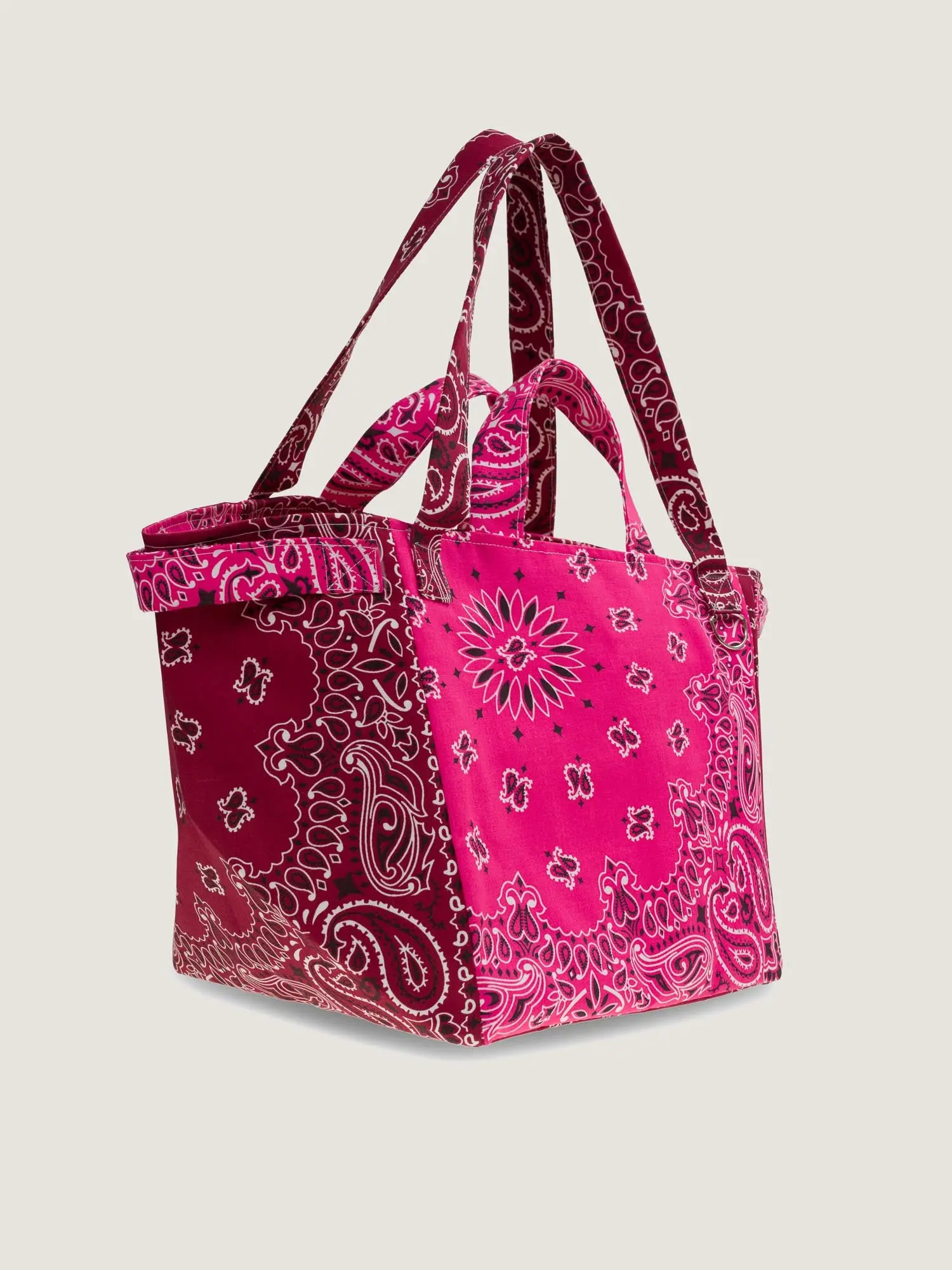 Sac Trapèze - Fuchsia / Bordeaux - Image 3