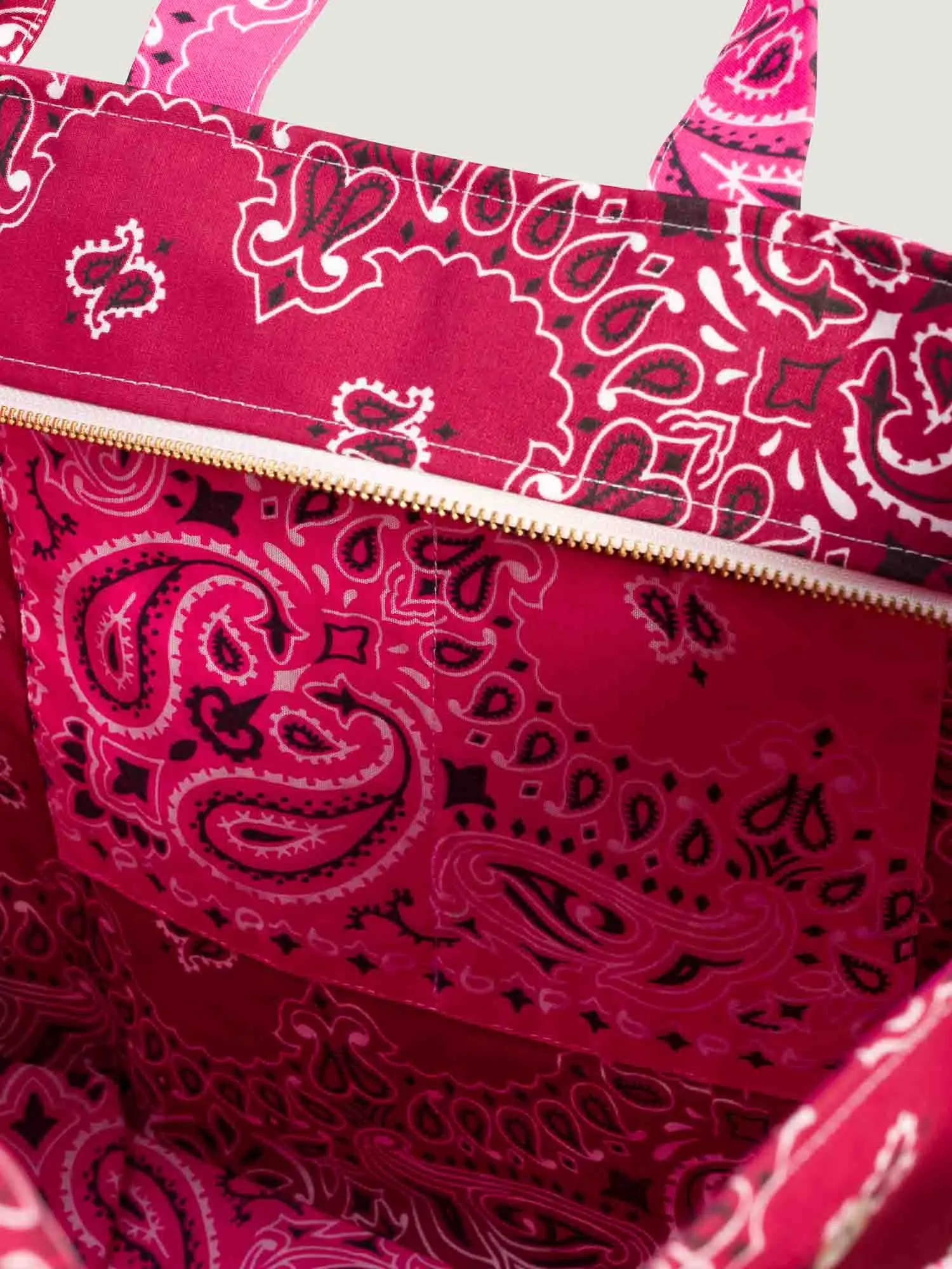 Sac Trapèze - Fuchsia / Bordeaux - Image 5