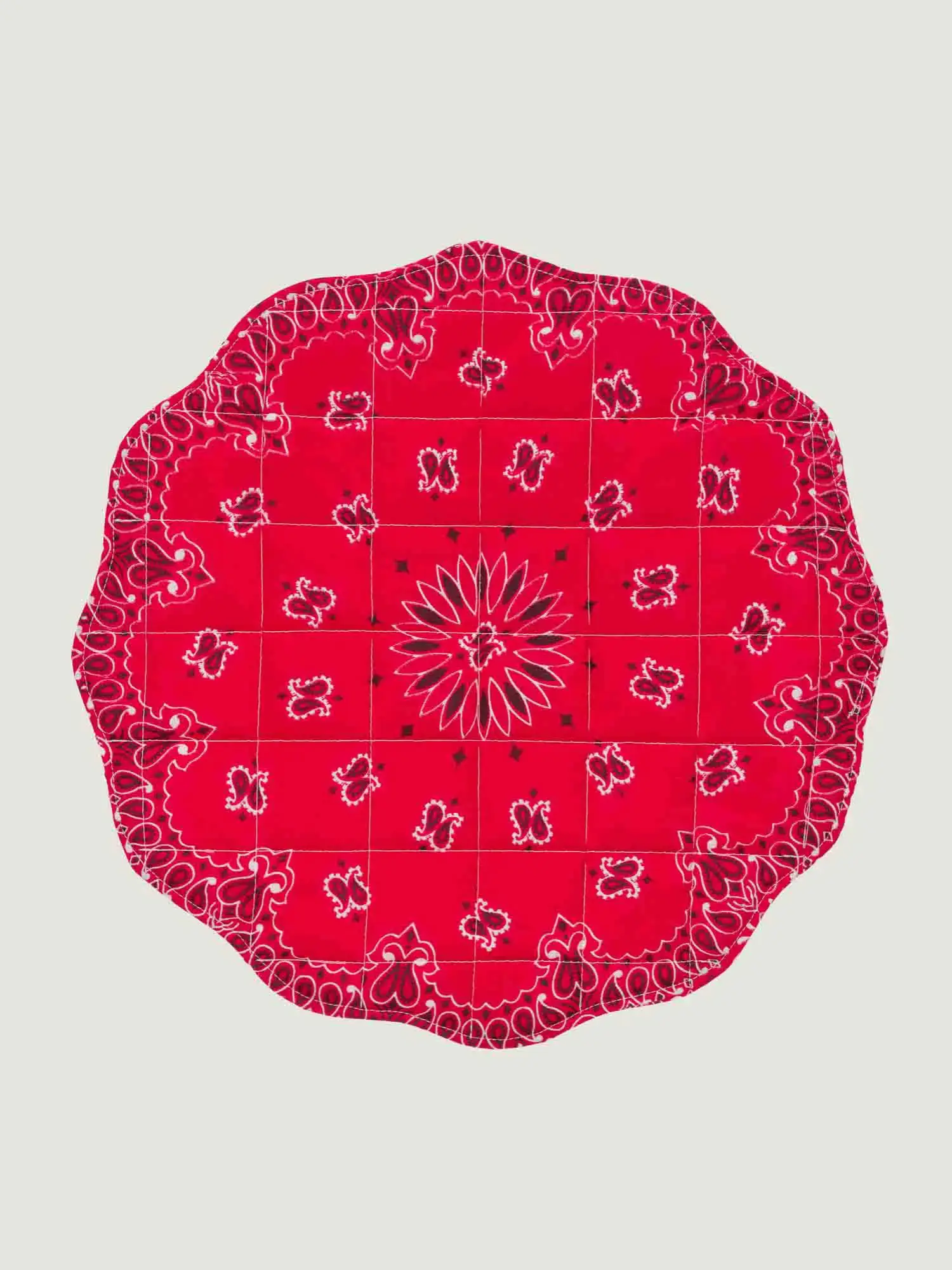 Set de Table Bandana - REAL RED - Image 3