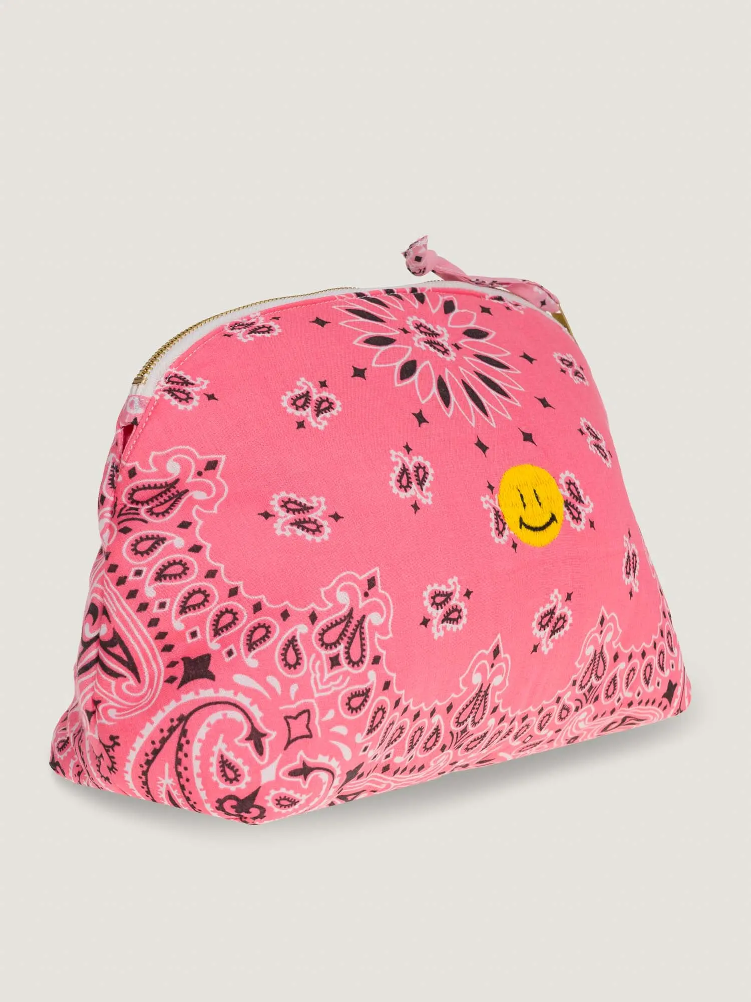 Trousse de Toilette - HAPPY FACE - Strawberry Pink / Pale Pink - Image 2