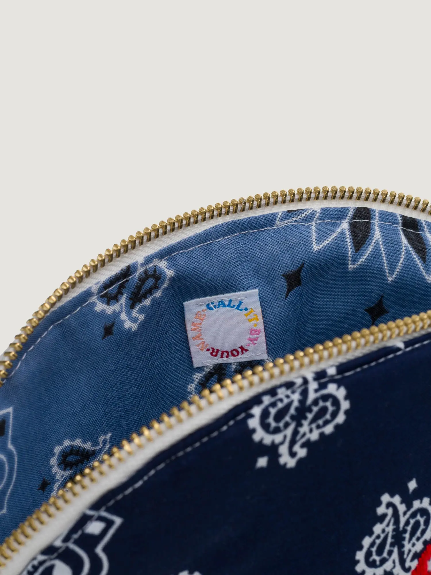 Mini Trousse de Toilette - CHAMPIGNON - Navy / Chambray - Image 5
