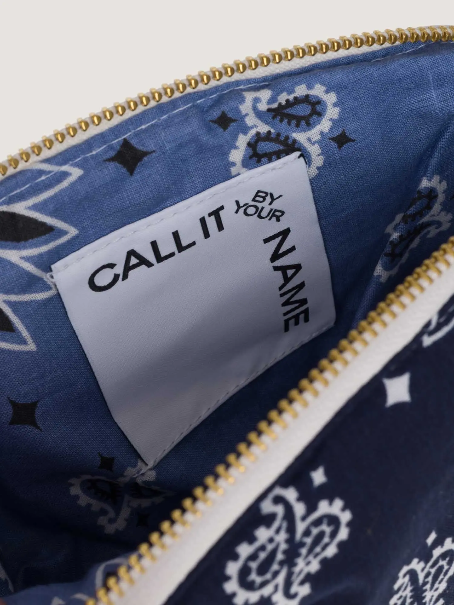 Mini Trousse de Toilette - COEUR - Navy / Chambray - Image 3