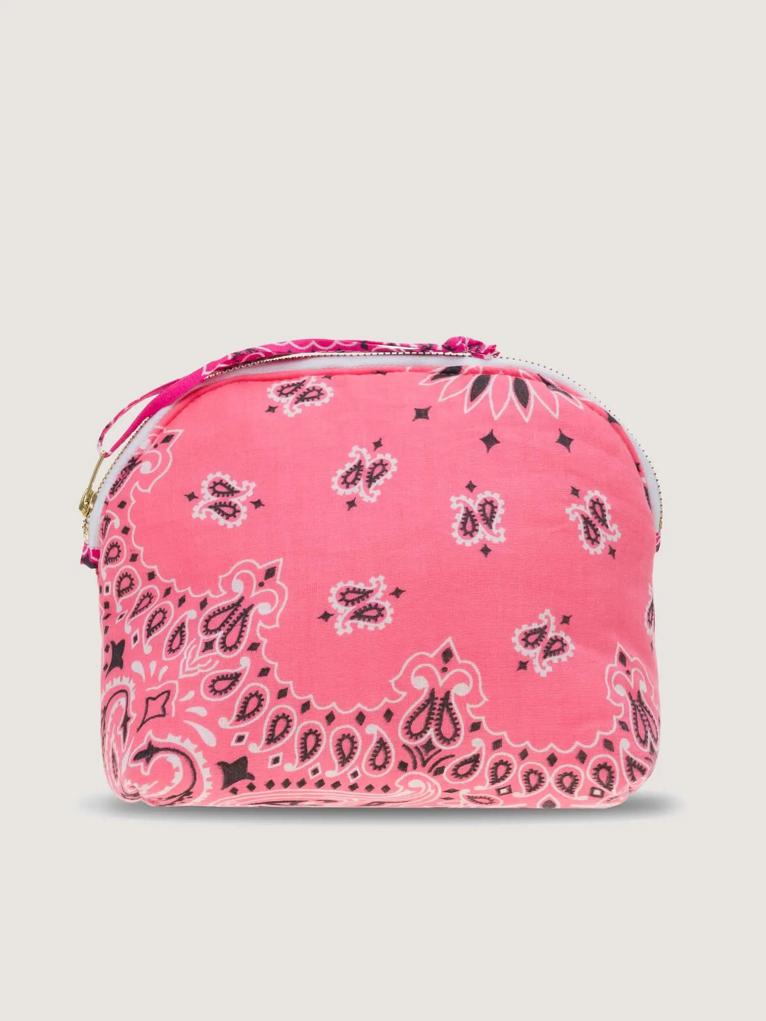Mini Trousse de Toilette - COEUR - Strawberry Pink / Fuchsia - Image 4