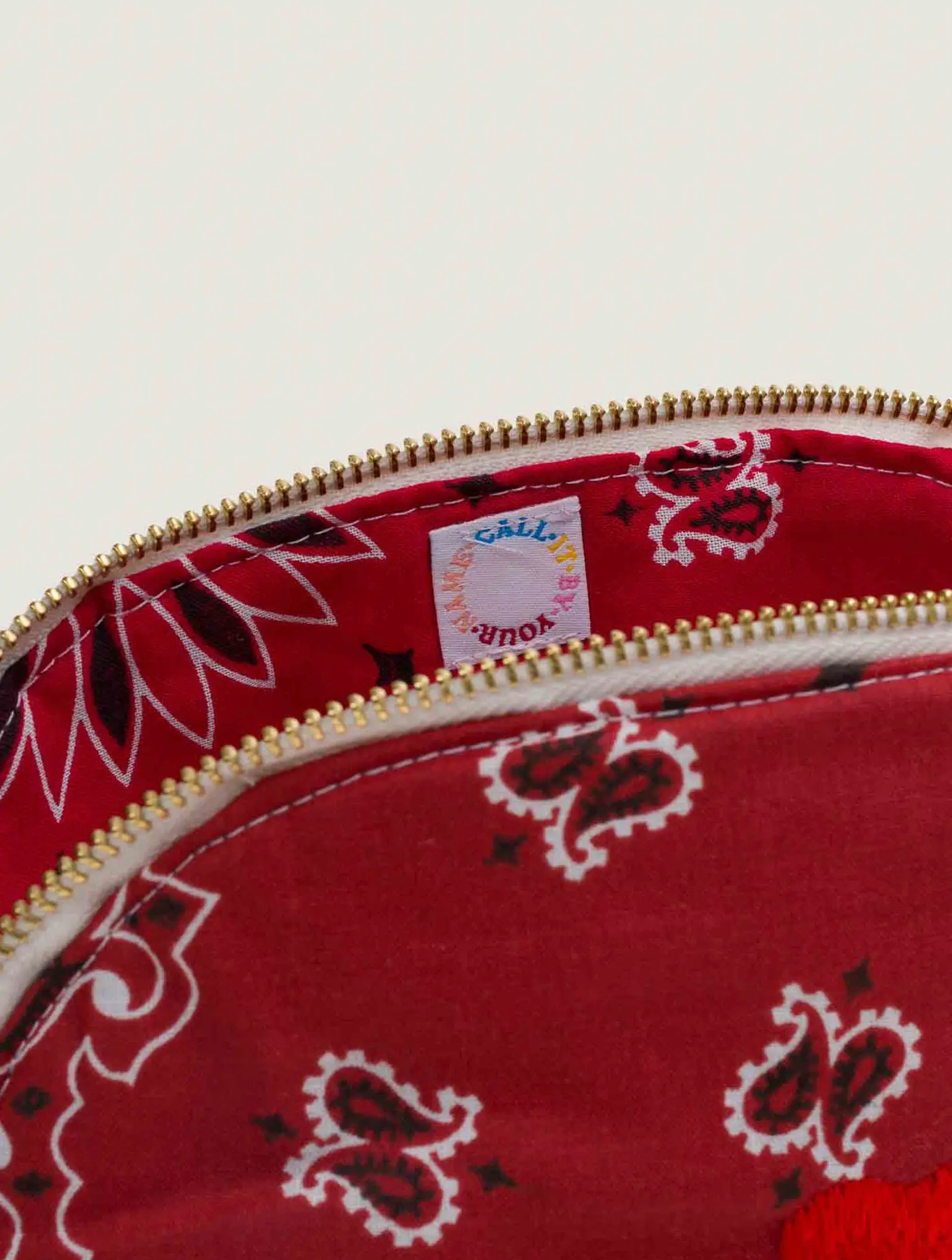 Mini Trousse de Toilette - COEUR - Vintage red / Real Red - Image 5
