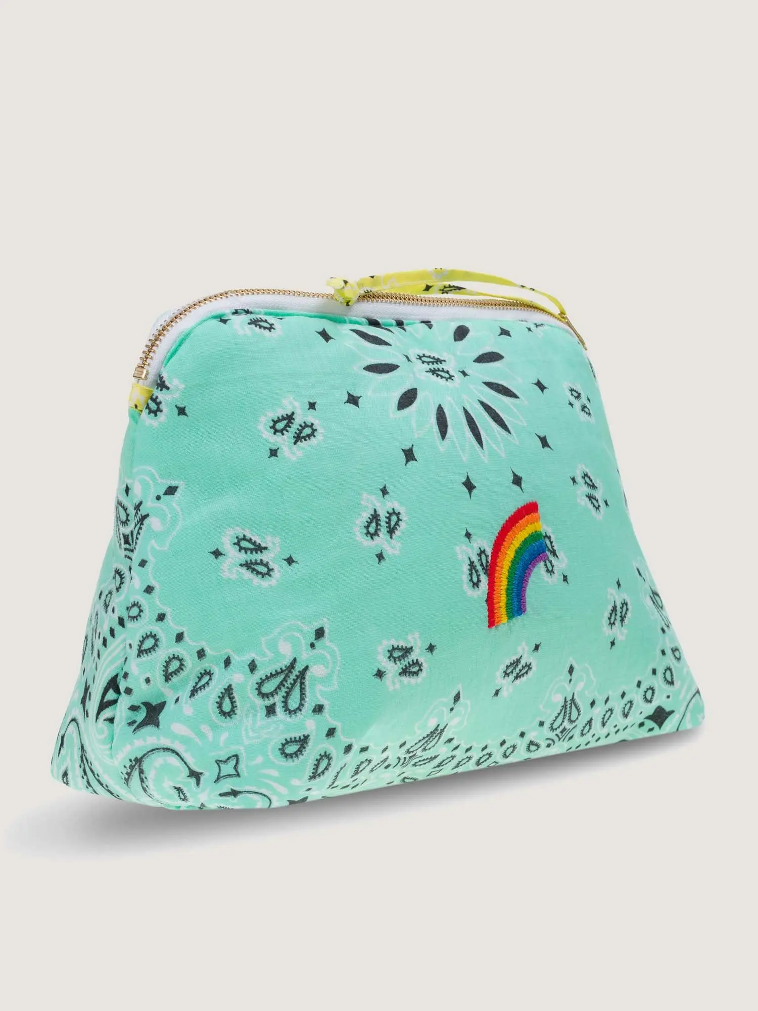 Trousse de Toilette - RAINBOW - Mint / Pale Yellow - Image 3
